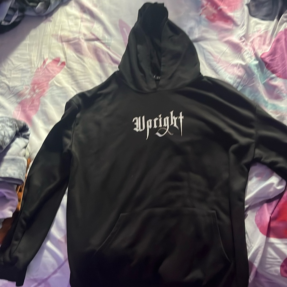 black Romwe hoodie